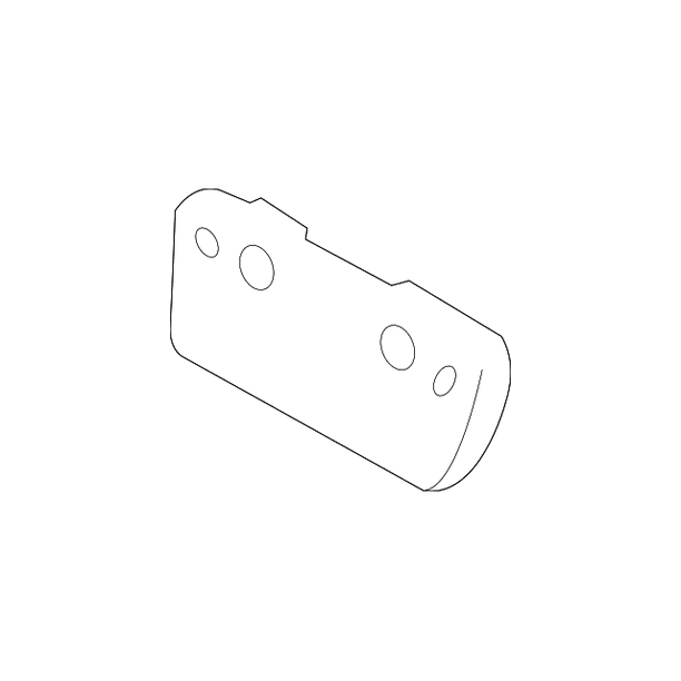 Front Left Genuine Toyota 53877-0C010 Fender Bracket Front Left Genuine Toyota 53877-0C010 Fender Bracket